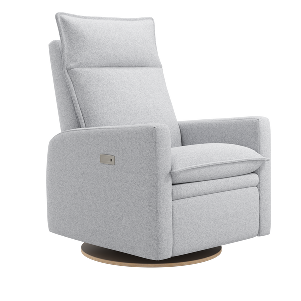 Arya 526 fauteuil inclinable électrique, pivotant et berçant avec coussins amovibles - Tissu Arlo