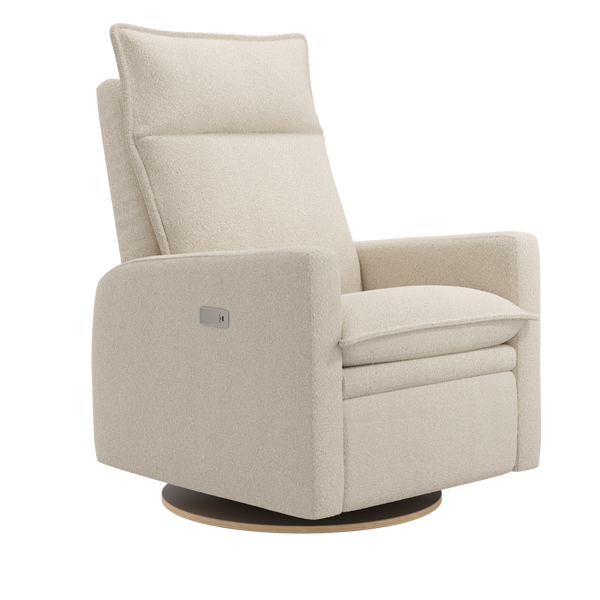 Arya 526 fauteuil inclinable électrique, pivotant et berçant avec coussins amovibles - Tissu Beyond Sheep