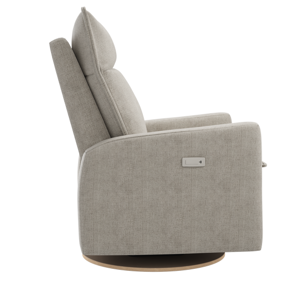Arya 526 fauteuil inclinable électrique, pivotant et berçant avec coussins amovibles - Tissu Breather
