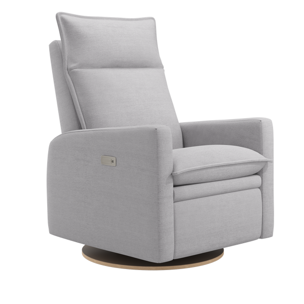 Arya 526 fauteuil inclinable électrique, pivotant et berçant avec coussins amovibles - Tissu Como