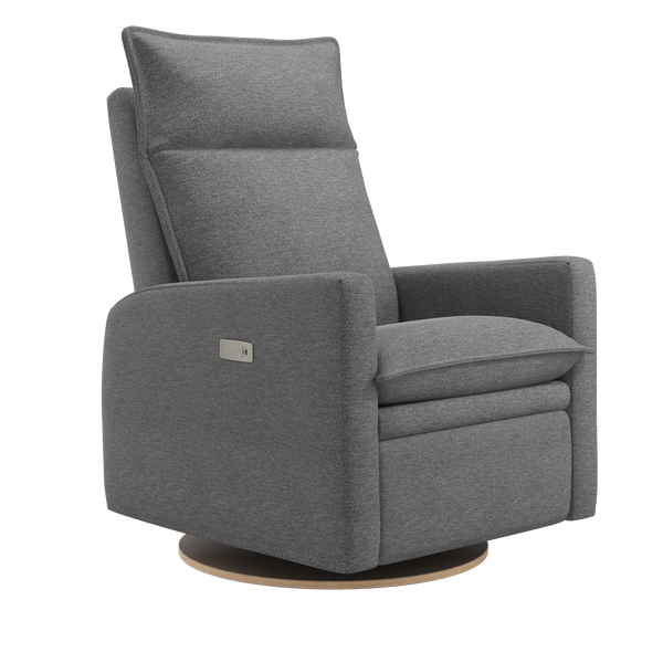 Arya 526 fauteuil inclinable électrique, pivotant et berçant avec coussins amovibles - Tissu Nexus