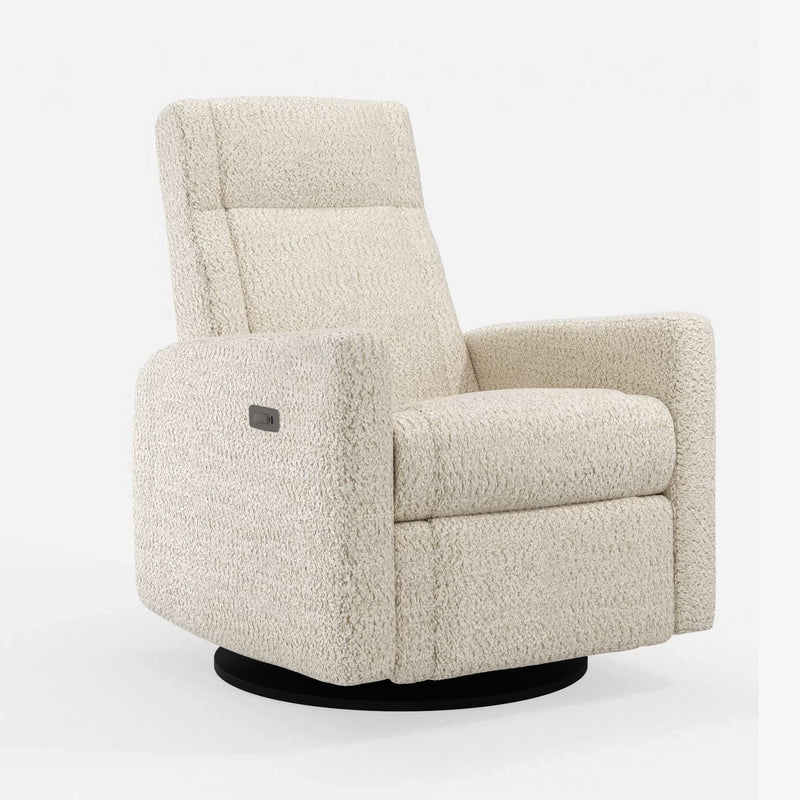 Nelly 525 Power Recliner Chair, Swivel Glider with Integrated footrest