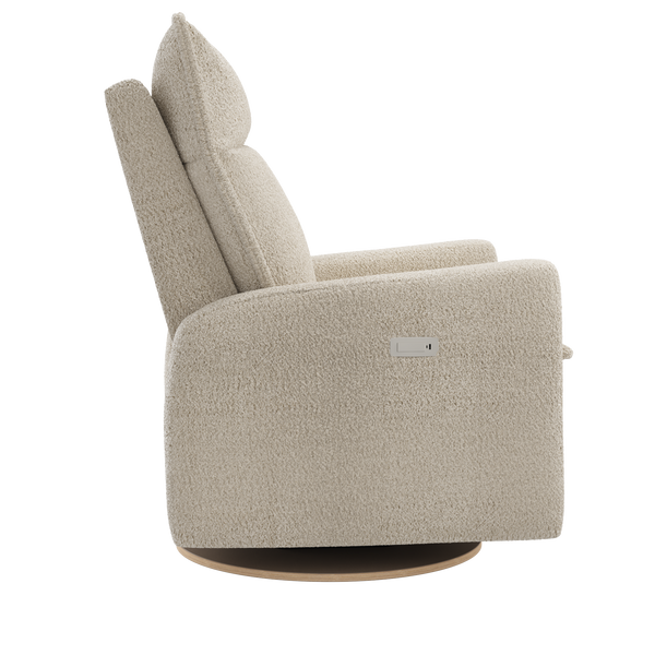 Arya 526 fauteuil inclinable électrique, pivotant et berçant avec coussins amovibles - Tissu Puppy