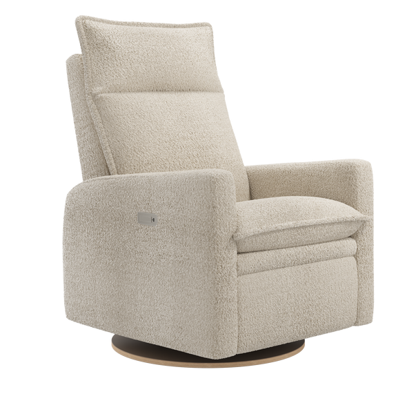 Arya 526 fauteuil inclinable électrique, pivotant et berçant avec coussins amovibles - Tissu Puppy